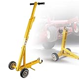 Lawn Mower Jack 800LBS Capacity, Zero Turn Mower Jack Lift Foldable Heavy-Duty for Commercial or Push Mowers, ZTR