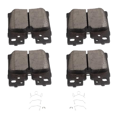 Image of SCITOO D1283-8399 Disc Brake Pads Sets Rear Ceramic Brake Pads w /Hardware | For Lexus For LS460 2007-2017,For LS500 2018-2023,For LS500h 2018-2023,For LS600h 2008-2016,For Toyota For Mirai 2021-2023