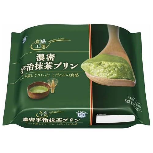 雪印メグミルク 食感工房 濃密宇治抹茶プリン