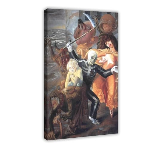 Toile Otto Dix Les sept péchés capitaux 61 x 91,4 cm pour rompre la monotonie