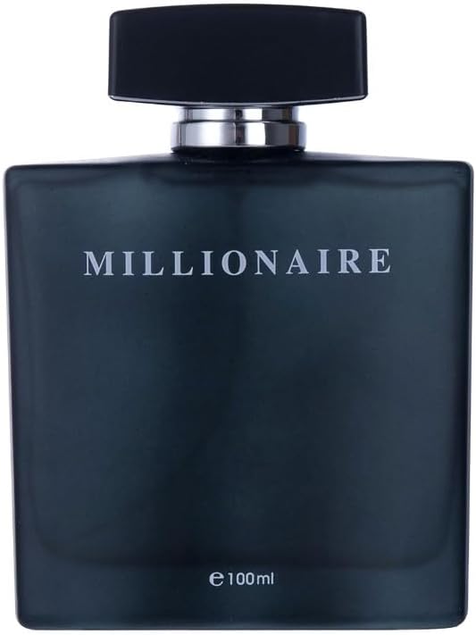 New Perfume Eau de Parfume for Men, 3.4 oz Spray Parfume for Men 100 ML- Black Millionaire