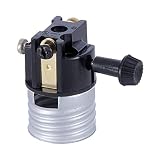 B&P Lamp® 3-Terminal Med. Base, Turn Knob Socket Interior