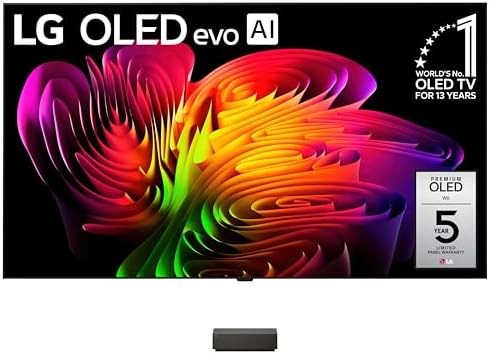 Bundle of LG 83-Inch Class OLED evo AI 4K W6 Wallpaper Series Smart TV (OLED83W6PUA, 2026) + LG Amazon Exclusive S6FTR 5.1 ch. Home Theater Soundbar (2026 Model) image 4