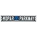 Open Road Brands Mopar Parkway Tin Street Sign