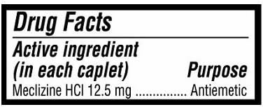Meclizine Hci 12.5 Mg
