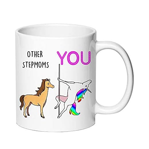 AliCarr Gifts for Stepmom - Stepmoms Birthday Coffee Mugs - Sentimental Stepmother Gift for Bonus Mom Cups 11oz (OTHER STEPMOMS YOU)