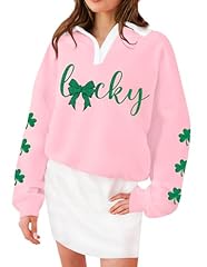 Pink Lucky Green Clover