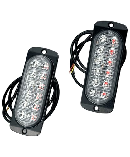 HTharros ԗp LED Xg{Cg 12LED 12V 24V ėp bh u[ 2 x _ fCCg gbN fRg RB