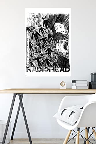 Trends International Radiohead - Scribble Wall Poster, 22.375" x 34", Unframed Version