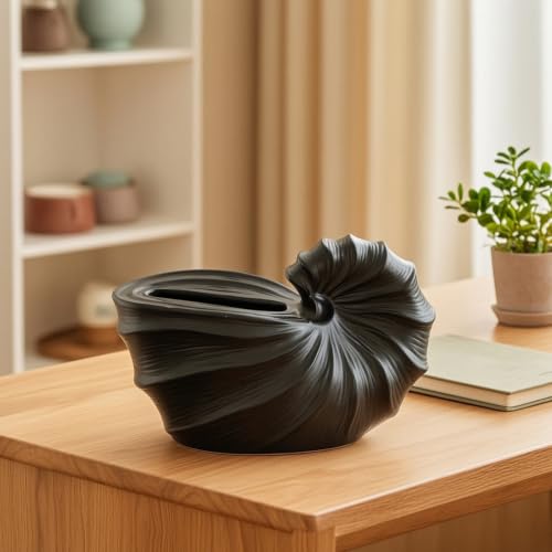 Caja de pañuelos resistente con relieve decorativo para dormitorio 7