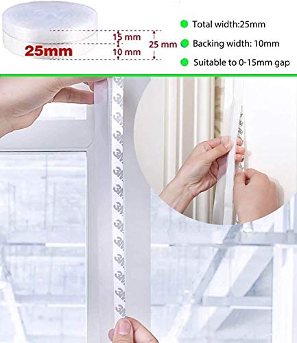 Weather Stripping Door Seal Strip, Silicone Door Seal Strip For Doors Windows And Shower Glass Gaps #TOP5