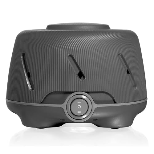 Yogasleep Dohm (Charcoal) The Original White Noise Machine, Relaxing Natural Sound from a Real Fan, Noise Cancelling for Office Privacy, Sleep Aid for Adults & Baby, Travel Size Pink Noise Machine by YOGASLEEP - Used condition - US$47.49