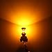 Alla Lighting 1156 7506 LED Bulbs 3000lm Extreme Super Bright Car Motorcycle Signal Reverse Stop Brake Tail Lights BA15S 3497 1141 P21W, Amber Yellow
