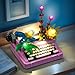 BrickBling LED Light Compatible with Lego Creator 3 in 1 Typewriter with Flowers, Creative Lighting Kit Compatible with Lego 31169-No Model Included