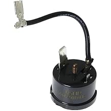 RLECS Refrigerator Thermal Overload Protector 1/5 HP 150W Round Freezers Compressor Overload Protector