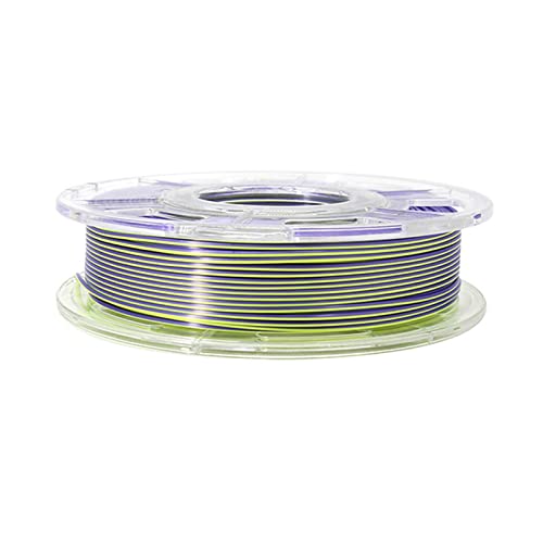 Zaphara 1.75 Mm PLA Durable Universal 3D Printer Filament 1 Kg Spool Office Dual Color(3)