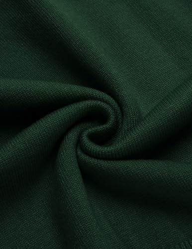 Pull col en V sans manches COOFANDY vert pour un style casual - 6