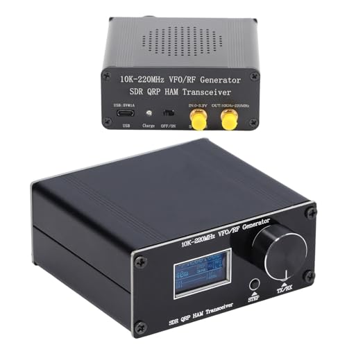 SDR QRP HF, VFO RF Generator 10K 220MHz S DR Transceiver HAM Oszillator mit Variabler Frequenz Oszillator10K