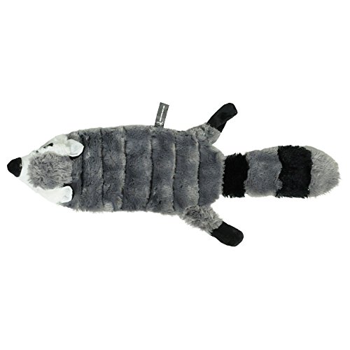 Hyper Pet Critter Skinz Raccoon Super Squeaker Plush Dog Toy, X-Large #TOP5