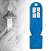 predolo Emergency Whistle Extra Loud Lightweight Small Survival Whistle for Rescue Signaling Camping Kayaking Climbing Hiking, Blue