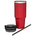 STANLEY Adventure Reusable Vacuum Quencher Tumbler with Straw, Leak Proof Lid, Insulated Cup, Maintains Heat for 5.5 Hours, Cold for 9 hours, and Ice for 40 Hours - 40oz