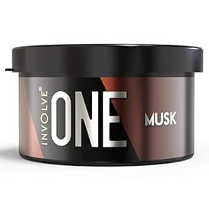 Involve Your Senses One Musk Organic Car Perfume, Involve Your Senses Strong Fiber Air Freshener to Freshen’up Your Car – IONE01-40 g,Car Accessories interior car perfumes and fresheners