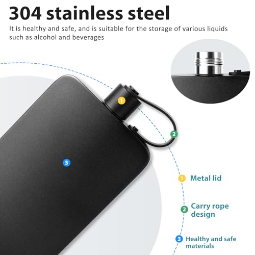 Bouteille d'eau plate inox 500ml : la solution sans BPA qui se glisse partout