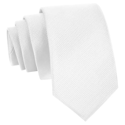 WOXVM Men's Ties Classic Solid Pure Color 3.15" (8CM) Mens Necktie With Multiple Colors, Premium Formal Black Neck Ties For Men Business Wedding Party Work Tie Cover