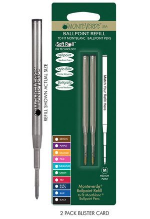Recharge bille compatible Montblanc Rose pour remplacer votre encre