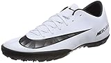 NIKE Mercurialx Victory Vi Cr7 TF, Zapatillas de Fútbol Hombre, Blanco (Blau Tint/Schwarz-weiß-Blau Tint), 40.5 EU