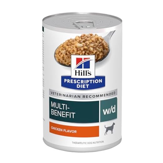 Ração úmida Hills Prescription Diet Lata w/d Controle do Peso Glicêmico para Cães Adultos - 370 g