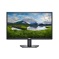 Dell SE2422HX - 60,5 cm (23 Zoll) FHD (1920 x 1080) 16:9 Monitor mit Comfortview (TUV-Zertifiziert), 75Hz Bildwiederholrate, 16,7 Millionen Farben, blendfrei mit 3H Härte, schwarz