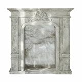 Loberon Consolle caminetto Rethonvillers, Grigio