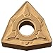 KYOCERA WNMG433GT CA525 Turning Insert for Steel, CA525 Grade, Carbide, GT Chip Breaker, WNMG, 0.047" Corner Radius, Neutral, 0.5000" IC, TiCN/Al2O3/TiN