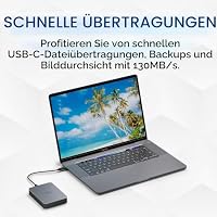 LaCie 4TB Mobile Drive Secure | USB-C (STLR4000400) – Ansicht 7