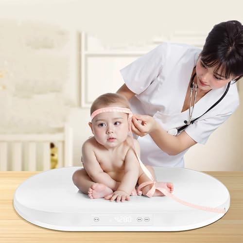 Pèse-bébé numérique antidérapant avec 4 unités de mesure - 6