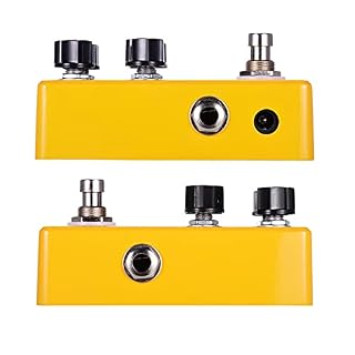Pédale d39,HUIOP Pédale d’effet guitare D-8 Overdrive avec commandes de niveau de Gain des aigus graves et conception True Bypass pour guitare électrique,effet - Les Beatles, Paul McCartney, John Lennon, RIngo Starr, George Harrison Pédale d39,HUIOP Pédale d'effet guitare D-8 Overdrive avec commandes de niveau de Gain des aigus graves et conception True Bypass pour guitare électrique,effet – Image 4