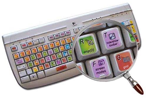 Lightroom Keyboard Sticker (Graphic Design) For Desktop, Laptop And Notebook Is Compatible With Adobe #TOP5