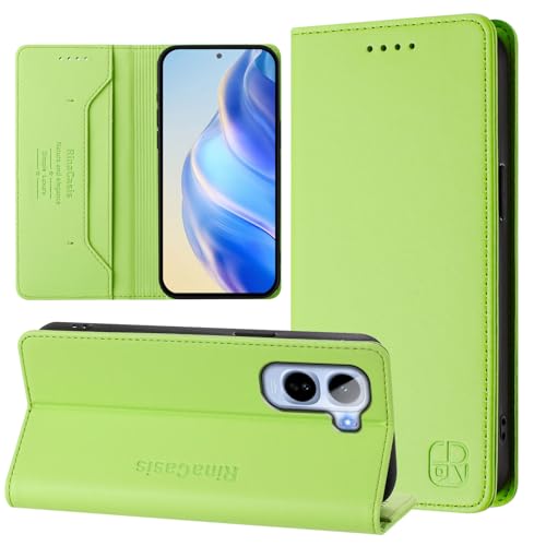 �X�}�z�P�[�X �Ή��@�� for Vivo T5 Pro 5G �X�}�z�P�[�X�y�J�[�h�z���_�[�E�E�H���b�g�E�}�O�l�b�g�o�b�N���E�t���b�v�E�X�^���h�@�\�t���zGreen