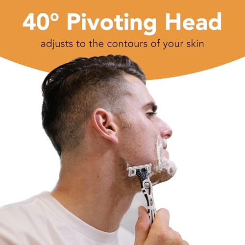 BIC Flex 5 Sensitive Disposable Razor, 5-Count Pack of Men's Razors - Image 7