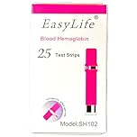 EasyLife Legacy Hemoglobin Test Strips (25 Pcs/Vial) (Meter Sold Separately)