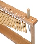 20-Note Chime Bar Table Top Wind Chime Music Percussion Instrument with Mallet, Golden