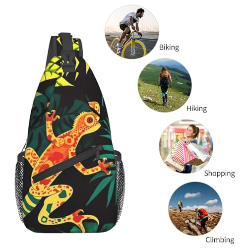 Morral tipo bandolera pequeño para senderismo unisex miniatura 6