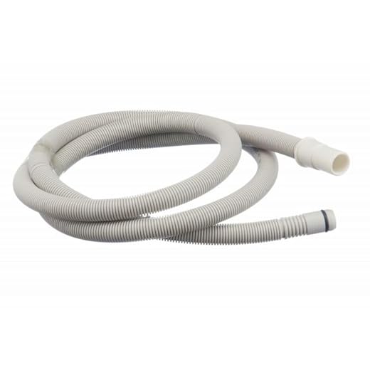 MDS-Pro Ablaufschlauch 2,29m 19/19mmØ für Bosch passend für Siemens Modelle iQ300, iQ500, iQ700, StudioLine, Avantixx, Logixx, Maxx, 668114, 00668114 - Schlauch für Geschirrspüler und Spülmaschine