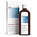 Produktbild apodiscounter Omega 3 Lebertran Fisch Öl (200 ml) - natürlicher Zitrus-Geschmack - mit EPA, DHA, Vitamin A, D, E für Gehirn & Herz - Omega-3-Fettsäuren - Rein & Natürlich