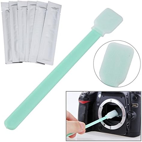 6Pcs Wet Sensor Cleaning CMOS CCD Cleaner Swab For Nikon Canon Sony DSLR Camera