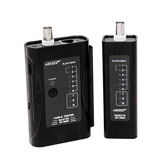 Noyafa NF-468N Network Cable Tester Rj45 Bnc