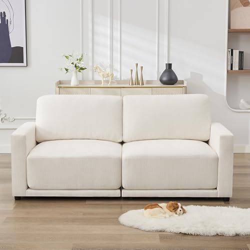 CACFTII 77.4 Inch Modular Sectional in White
