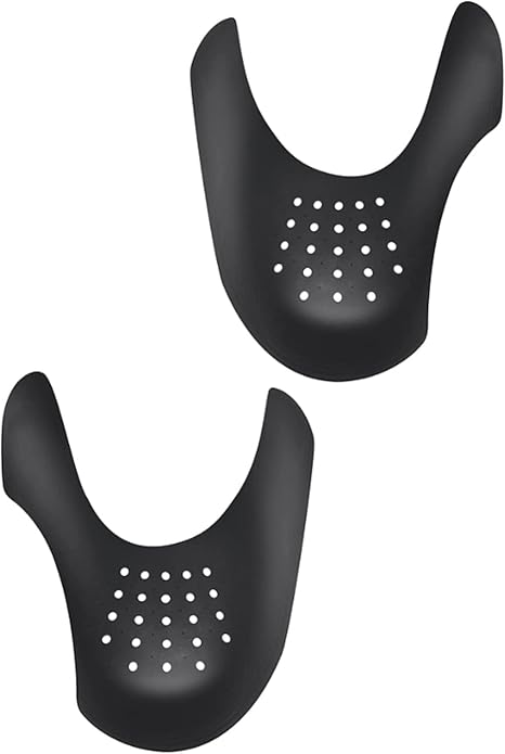 [wumio] シューガード 黒 メンズ 1組(2個) セット スニーカー つま先 保護 靴 履きジ