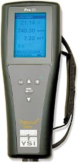 YSI - 6050020 Pro20 Lab/Field Dissolved Oxygen/Temperature Meter, 0 to 50 mg/L, 0.1 mg/L, 0 to 20 mg/L, -5 to 55 degree C, 8-1/2" Length x 3-1/4" Width x 2-13/64" Depth